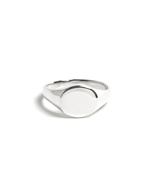 YArKA（ヤーカ）の「【YArKA/ヤーカ】silver925 flat face circle ring[ffcr]/丸面リング シルバー925（リング・レディース・シルバー/その他1・#11/#13/#15/#17/#19）」の4枚目の写真