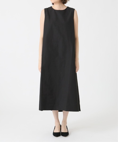 SLOBE IENA（スローブイエナ）の「【Champion/チャンピオン】SLOBE別注 ノースリーブタフタロングワンピース◆（ワンピース・レディース・ブラック/ベージュ/ネイビー・FREE）」の22枚目の写真