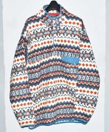 Lサイズ パタゴニア シンチラ スナップT フリース ノルディック柄 53488195b_39_d_215.jpg