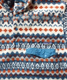 Lサイズ パタゴニア シンチラ スナップT フリース ノルディック柄 patagonia - パタゴニア シンチラ・スナップT メンズ XXS 総柄