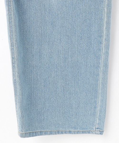 Purple&Yellow（パープルアンドイエロー）の「【大人気商品！】 デニム オーバーオール つなぎ ［ユニセックス〕（サロペット/オーバーオール・メンズ・インディゴブルー/その他・MEDIUM/SMALL/LARGE）」の5枚目の写真