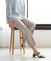 カラーデニムパンツ