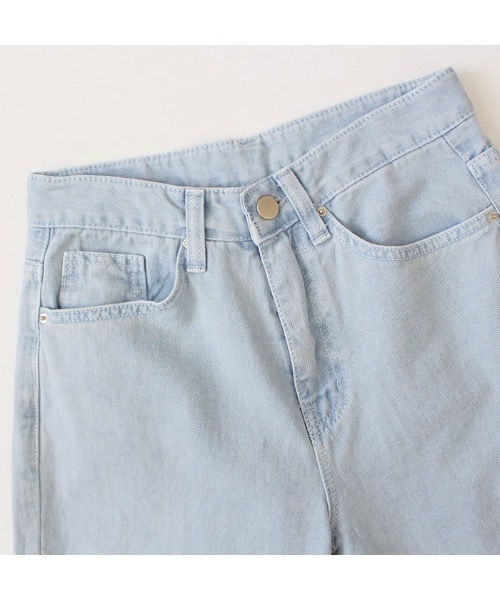 MODE ROBE（モードローブ）の「カラーデニムパンツ（デニムパンツ・レディース・グレー/ピンク/ブルー・S/M/L）」の7枚目の写真