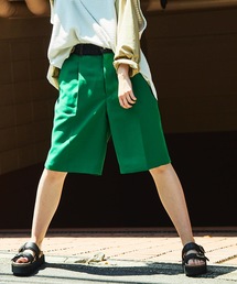 MAISON SPECIAL | 《ユニセックスアイテム》【SPECIAL REMAKE FACTORY コラボ】サスティナブルリメイクウエストデニムミックスショーツ 【MAISON SPECIAL/メゾンスペシャル】(その他パンツ)