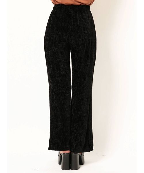 EMODA（エモダ）の「グロスフィットフレアパンツ（その他パンツ・レディース・ブラック/パープル/ブラウン/ブルー・FREE）」の20枚目の写真