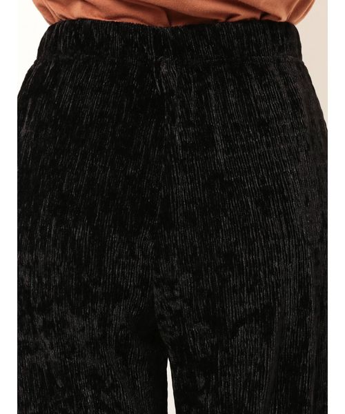 EMODA（エモダ）の「グロスフィットフレアパンツ（その他パンツ・レディース・ブラック/パープル/ブラウン/ブルー・FREE）」の10枚目の写真