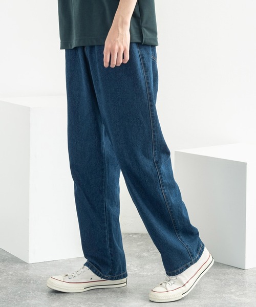 Rocky Monroe(ロッキーモンロー)の「イージーデニムパンツ ヴィンテージライク(デニムパンツ・メンズ・ライトブルー/インディゴブルー・M/L/XL)」の9枚目の写真