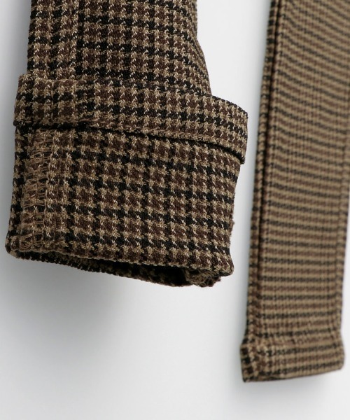 BRANSHES（ブランシェス）の「プレミアムストレッチチェック柄パンツ（その他パンツ・キッズ・グリーン/ベージュ・90cm/100cm/110cm/120cm/140cm/130cm/150cm）」の6枚目の写真