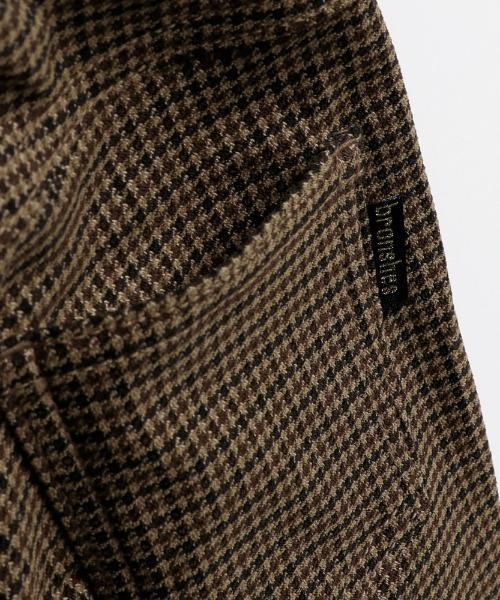 BRANSHES（ブランシェス）の「プレミアムストレッチチェック柄パンツ（その他パンツ・キッズ・グリーン/ベージュ・90cm/100cm/110cm/120cm/140cm/130cm/150cm）」の7枚目の写真