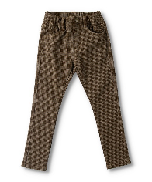 BRANSHES（ブランシェス）の「プレミアムストレッチチェック柄パンツ（その他パンツ・キッズ・グリーン/ベージュ・90cm/100cm/110cm/120cm/140cm/130cm/150cm）」の13枚目の写真