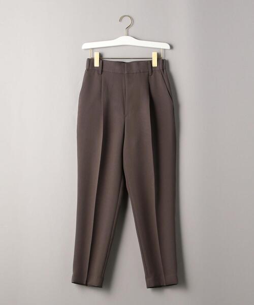 BEAUTY&YOUTH UNITED ARROWS（ビューティーアンドユースユナイテッドアローズ）の「BY レーヨンブレンドテーパードパンツ ◆（その他パンツ・レディース・ダークブラウン/ブラック/ナチュラル・SMALL/LARGE/MEDIUM）」の12枚目の写真