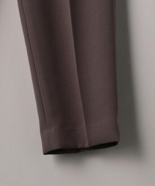 BEAUTY&YOUTH UNITED ARROWS（ビューティーアンドユースユナイテッドアローズ）の「BY レーヨンブレンドテーパードパンツ ◆（その他パンツ・レディース・ダークブラウン/ブラック/ナチュラル・SMALL/LARGE/MEDIUM）」の5枚目の写真