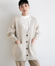 LOWRYS FARM | モヘヤＶネックカーディガンＬＳ　894974(カーディガン/ボレロ)