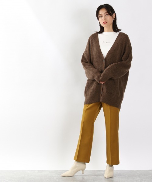 LOWRYS FARM（ローリーズファーム）の「モヘヤVネックカーディガン