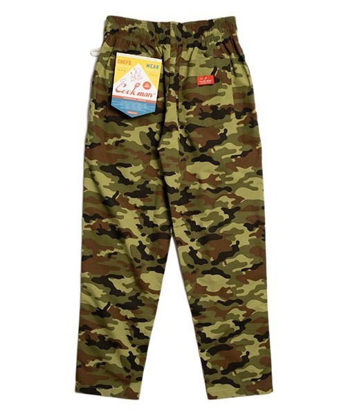 COOKMAN(クックマン)の「Cookman クックマン シェフパンツ イージーパンツ ワイドパンツ リップストップ ウッドランドカモグリーン 迷彩(その他パンツ・メンズ・カモフラージュ・SMALL/MEDIUM/LARGE/X-LARGE)」の8枚目の写真
