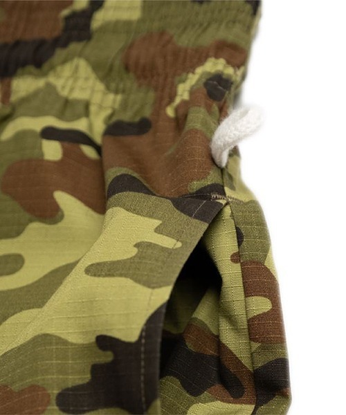 COOKMAN(クックマン)の「Cookman クックマン シェフパンツ イージーパンツ ワイドパンツ リップストップ ウッドランドカモグリーン 迷彩(その他パンツ・メンズ・カモフラージュ・SMALL/MEDIUM/LARGE/X-LARGE)」の5枚目の写真