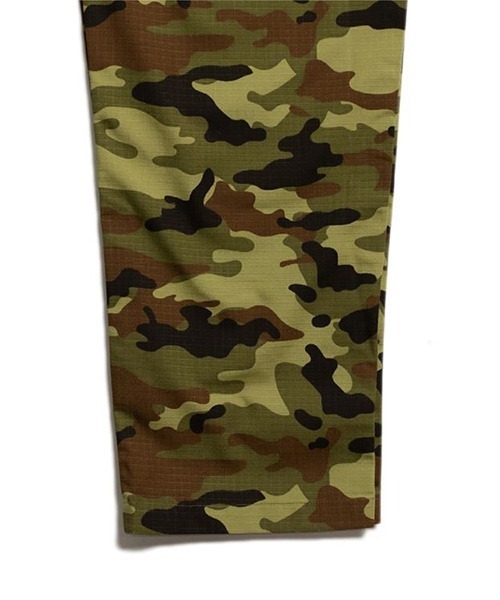 COOKMAN(クックマン)の「Cookman クックマン シェフパンツ イージーパンツ ワイドパンツ リップストップ ウッドランドカモグリーン 迷彩(その他パンツ・メンズ・カモフラージュ・SMALL/MEDIUM/LARGE/X-LARGE)」の3枚目の写真