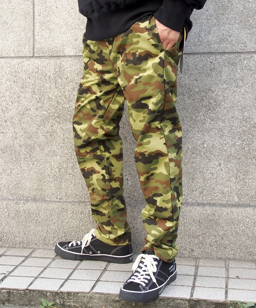 COOKMAN(クックマン)の「Cookman クックマン シェフパンツ イージーパンツ ワイドパンツ リップストップ ウッドランドカモグリーン 迷彩(その他パンツ・メンズ・カモフラージュ・SMALL/MEDIUM/LARGE/X-LARGE)」の10枚目の写真