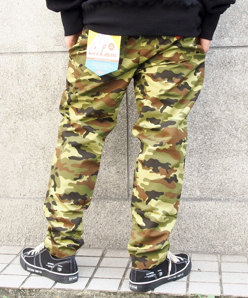 COOKMAN(クックマン)の「Cookman クックマン シェフパンツ イージーパンツ ワイドパンツ リップストップ ウッドランドカモグリーン 迷彩(その他パンツ・メンズ・カモフラージュ・SMALL/MEDIUM/LARGE/X-LARGE)」の16枚目の写真