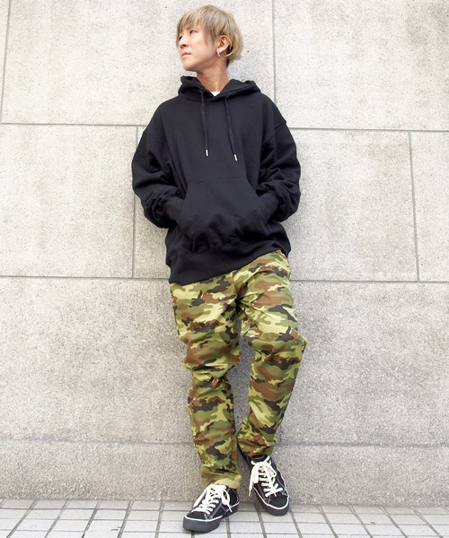 COOKMAN(クックマン)の「Cookman クックマン シェフパンツ イージーパンツ ワイドパンツ リップストップ ウッドランドカモグリーン 迷彩(その他パンツ・メンズ・カモフラージュ・SMALL/MEDIUM/LARGE/X-LARGE)」の13枚目の写真