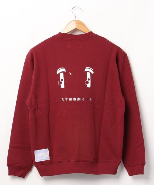 万年思春期ガールロゴスウェット（スウェット）｜THE 873WORKS（ザハナミワークス）