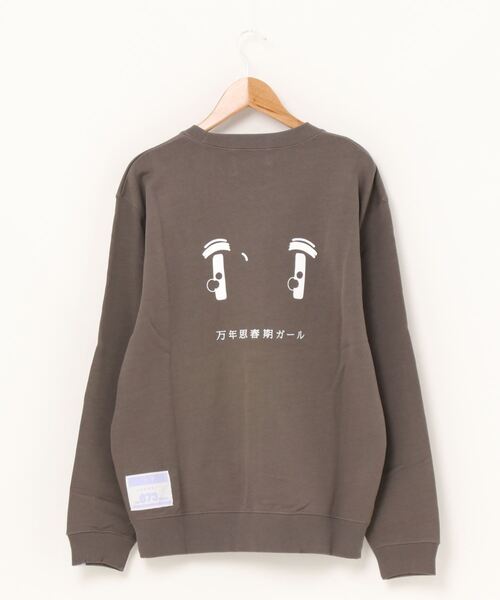 万年思春期ガールロゴスウェット（スウェット）｜THE 873WORKS（ザハナミワークス）