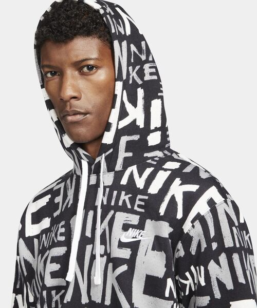 国内発★NIKE スポーツウェア クラブ フリース パーカー 裏起毛 NIKE（ナイキ）の「ナイキ スポーツウェア クラブ プルオーバー