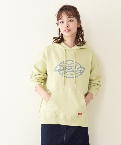 Dickies(ディッキーズ)の「【DICKIES/ディッキーズ】裏毛ロゴプリントパーカー ビッグロゴプリント(パーカー・レディース・ホワイト/ブラック/イエロー・MEDIUM/LARGE)」の18枚目の写真