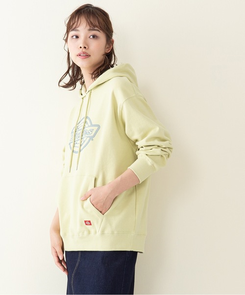 Dickies(ディッキーズ)の「【DICKIES/ディッキーズ】裏毛ロゴプリントパーカー ビッグロゴプリント(パーカー・レディース・ホワイト/ブラック/イエロー・MEDIUM/LARGE)」の19枚目の写真