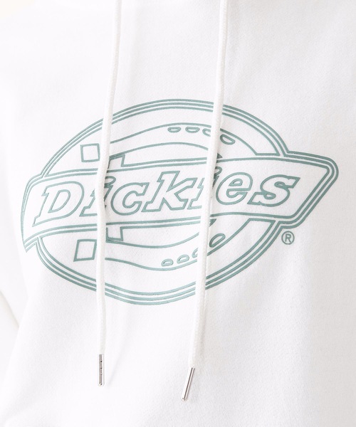 Dickies(ディッキーズ)の「【DICKIES/ディッキーズ】裏毛ロゴプリントパーカー ビッグロゴプリント(パーカー・レディース・ホワイト/ブラック/イエロー・MEDIUM/LARGE)」の21枚目の写真