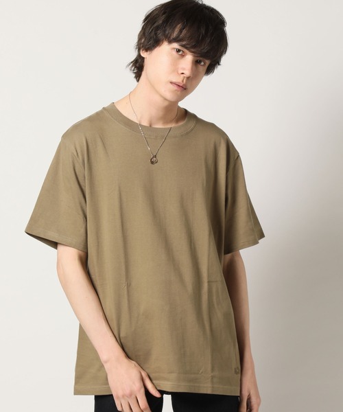 FRUIT OF THE LOOM(フルーツオブザルーム)の「FRUIT OF THE LOOM フルーツオブザルーム クルーネック ヘビーウェイト Tシャツ(Tシャツ/カットソー・メンズ・ホワイト/ブラック/カーキ/ネイビー/グレー/ベージュ・M/S/LL/XL/L)」の12枚目の写真