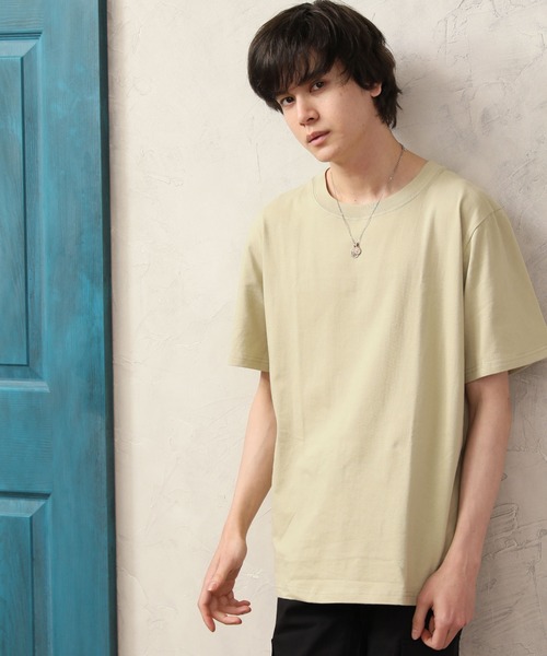 FRUIT OF THE LOOM(フルーツオブザルーム)の「FRUIT OF THE LOOM フルーツオブザルーム クルーネック ヘビーウェイト Tシャツ(Tシャツ/カットソー・メンズ・ホワイト/ブラック/カーキ/ネイビー/グレー/ベージュ・M/S/LL/XL/L)」の13枚目の写真