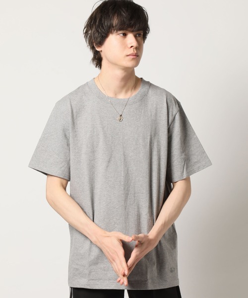 FRUIT OF THE LOOM(フルーツオブザルーム)の「FRUIT OF THE LOOM フルーツオブザルーム クルーネック ヘビーウェイト Tシャツ(Tシャツ/カットソー・メンズ・ホワイト/ブラック/カーキ/ネイビー/グレー/ベージュ・M/S/LL/XL/L)」の16枚目の写真