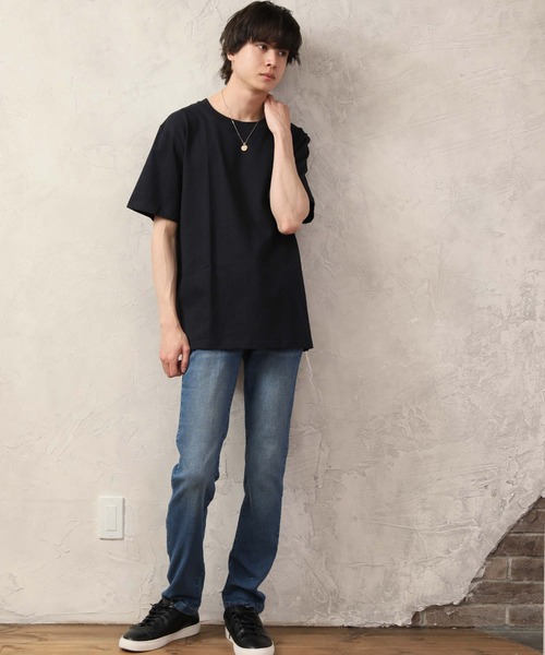 FRUIT OF THE LOOM(フルーツオブザルーム)の「FRUIT OF THE LOOM フルーツオブザルーム クルーネック ヘビーウェイト Tシャツ(Tシャツ/カットソー・メンズ・ホワイト/ブラック/カーキ/ネイビー/グレー/ベージュ・M/S/LL/XL/L)」の17枚目の写真