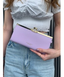 フラワーモチーフ長財布