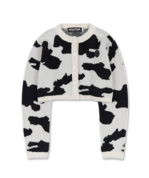 SCULPTOR（スカルプター）の「MOO FUZZY CROP CARDIGAN/モーファジー