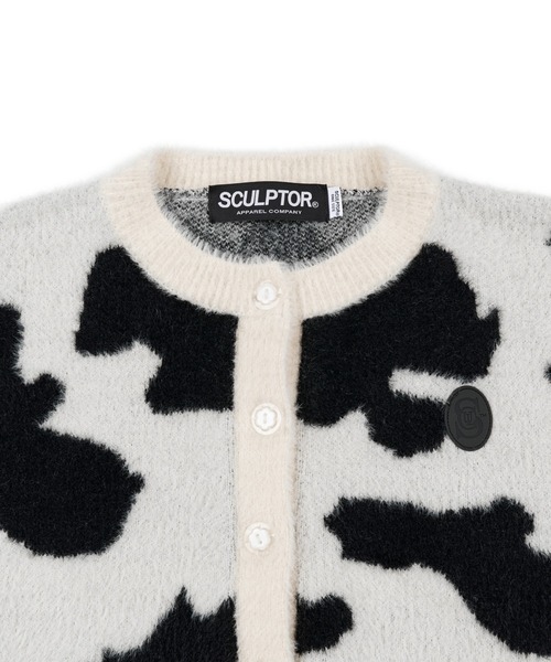SCULPTOR（スカルプター）の「MOO FUZZY CROP CARDIGAN/モーファジー