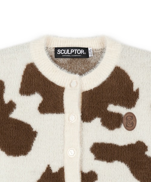 SCULPTOR（スカルプター）の「MOO FUZZY CROP CARDIGAN/モーファジー