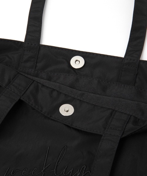 niko and...（ニコアンド）の「オリジナル刺繍ギャザートートバッグ（トートバッグ・レディース・ブラック/グリーン/その他1・0）」の13枚目の写真