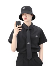 BASIC COTTON | 【BASIC COTTON】BCN LOGO HALF SHIRT(シャツ/ブラウス)