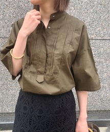 journal standard L'essage | スタンドカラー ピンタックブラウス◆(シャツ/ブラウス)