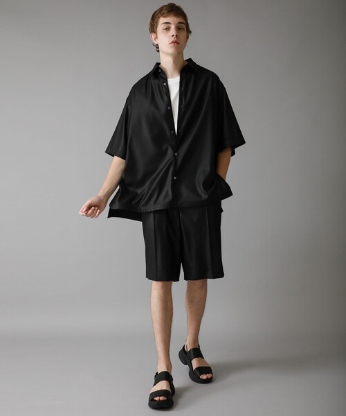 city（シティ）の「【CITY】AMUNDSEN WIDE EASY PANTS（その他パンツ・メンズ・ブラック/ライトグレー・1/2/3）」の16枚目の写真