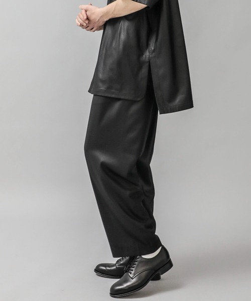 city（シティ）の「【CITY】AMUNDSEN WIDE EASY PANTS（その他パンツ・メンズ・ブラック/ライトグレー・1/2/3）」の9枚目の写真