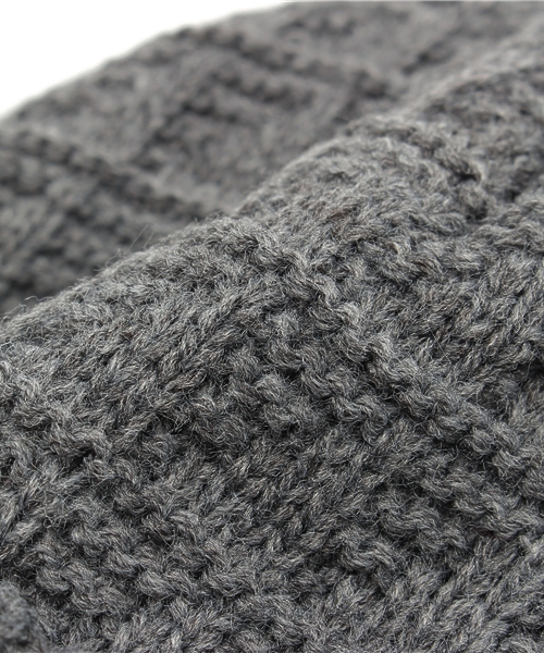 B:MING by BEAMS（ビーミングバイビームス）の「ビーミング by ビームス / パネルニット ワッチキャップ（ニットキャップ/ビーニー・キッズ・イエロー/ネイビー/ホワイト/ライトグレー/ワイン・MEDIUM/SMALL）」の9枚目の写真