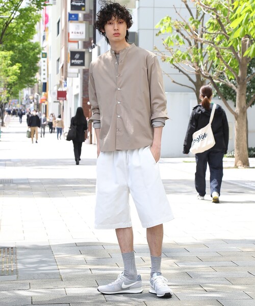 THE SHOP TK (ザ ショップ ティーケー )の「◆【WEB限定】リラックスシルエットスケーターショーツ/デニム/合皮/オンブレー/チェック/セットアップ対応可(その他パンツ・メンズ・オフホワイト/ブルー/ダークグリーン系1/ブラック/ベージュ系/ライトグリーン系/ブラック系/ブルー系・01/02/03/04)」の15枚目の写真