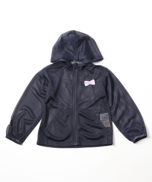 KP（ケーピー）の「CAYA 虫除け(インセクトシールド) フード付きメッシュパーカー(100-130cm)（パーカー・キッズ・ブルー系その他/ピンク・130cm/120cm/110cm/100cm）」の11枚目の写真