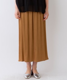 Sono（ソーノ）の「【SONO/ソーノ】サテンプリーツストレートスカート（スカート）」