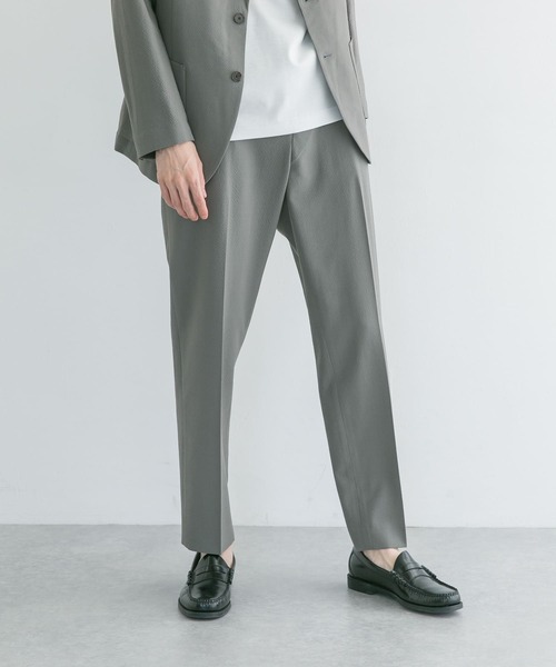 URBAN RESEARCH(アーバンリサーチ)の「サマーウール ドライタッチパンツ(その他パンツ・メンズ・ブラウン/グレー系その他/ブルー系その他・MEDIUM/LARGE)」の1枚目の写真