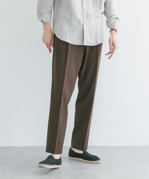 URBAN RESEARCH(アーバンリサーチ)の「サマーウール ドライタッチパンツ(その他パンツ・メンズ・ブラウン/グレー系その他/ブルー系その他・MEDIUM/LARGE)」の2枚目の写真