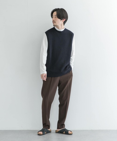 URBAN RESEARCH(アーバンリサーチ)の「サマーウール ドライタッチパンツ(その他パンツ・メンズ・ブラウン/グレー系その他/ブルー系その他・MEDIUM/LARGE)」の6枚目の写真